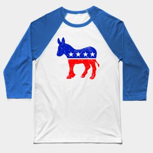 Democratic donkey Presidential Election Baseball T-Shirt